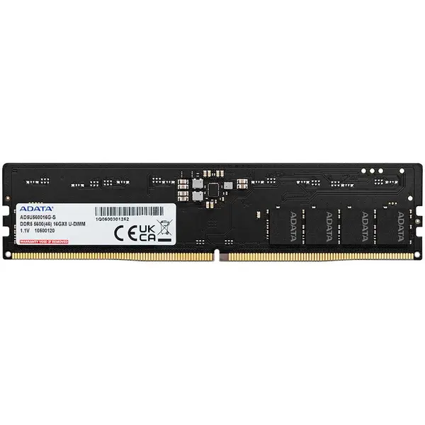 Adata Memorie RAM ADATA, Pentru PC, Tip DDR5, Capacitate 16GB, 5600 MHz, CL46, 1.1 V