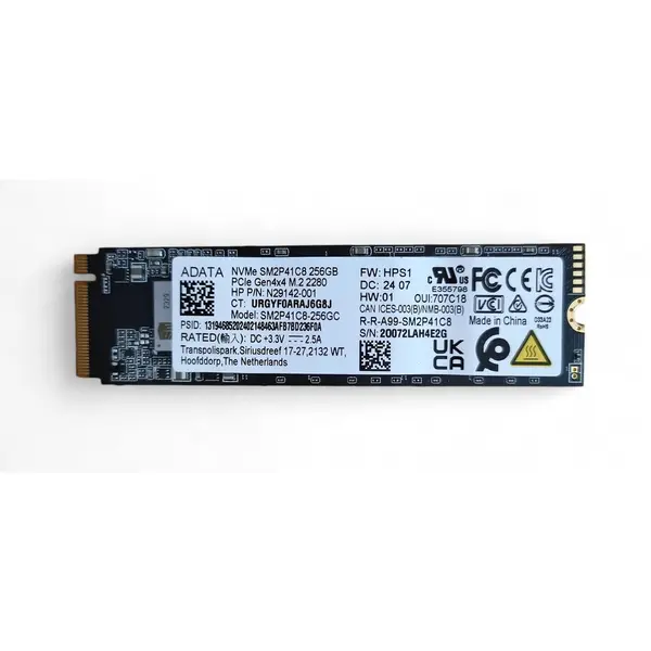 Adata SSD ADATA 256GB NVMe PCIe Gen4x4 M.2 2280, 22x80mm