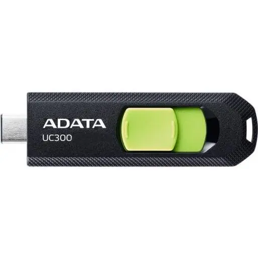 Adata Stick USB A-DATA UC300, 32 GB, USB-C (Negru/Verde)