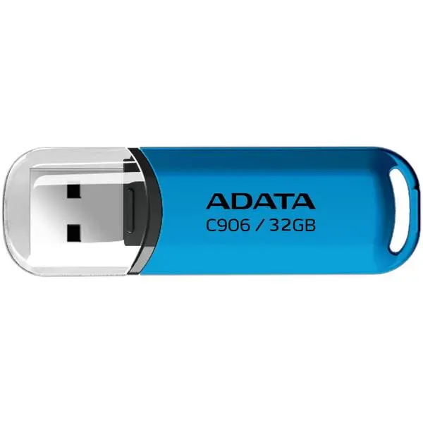 Adata Stick USB ADATA C906, 32 GB, USB 2.0, Albastru