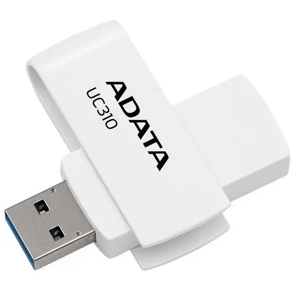 Adata Stick USB ADATA UC310, 64 GB, USB 3.2 Gen 1, Alb