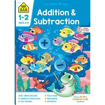 Addition & Subtraction 1-2 Ages 6-8, Paperback/Zone Staff School