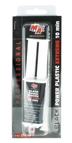 Adeziv bicomponent BLACK Power Plastic Extreme MA PROFESSIONAL 25ml