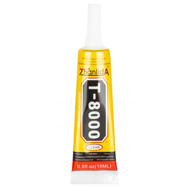 Adeziv Lichid Zhanlida T-8000, 15ml, Transparent