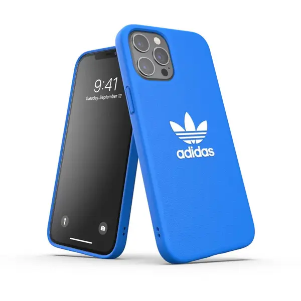 ADIDAS Husa Telefon Adidas 42223 Basic FW20/SS21, pentru iPhone 12 Pro Max, Albastru-Alb