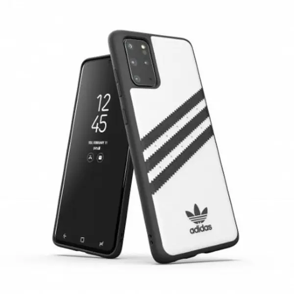 ADIDAS Husa telefon Samsung Galaxy S20+, Adidas OR Moulded Case, alb-negru 38620