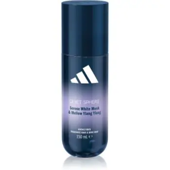 Adidas Vibes Quiet Sphere spray parfumat pentru corp și păr pentru femei