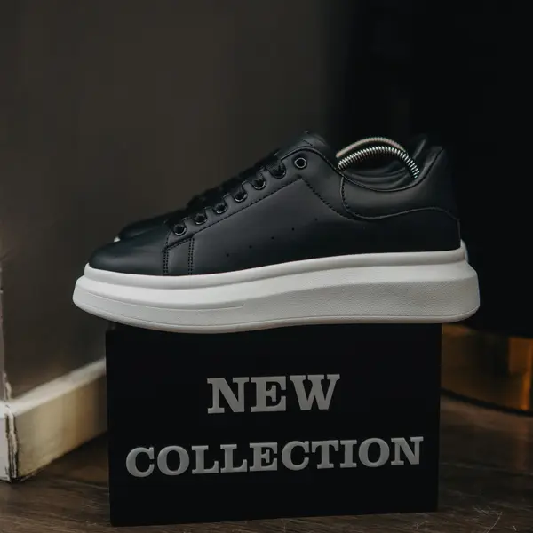 ADIDASI ALEXANDER BLACK-WHITE ABMQ7(088-1) (MĂRIME: 39)
