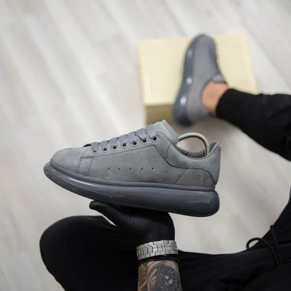 ADIDASI ALEXANDER OVERSIZED SUEDE FULL-GREY ABMQ24 (MĂRIME: 42)