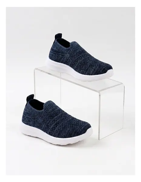 Adidasi Apawwa Slip-on Comfort bleumarin