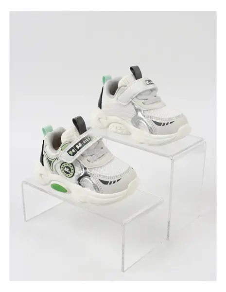 Adidasi Mn Kids Rafael alb-verde