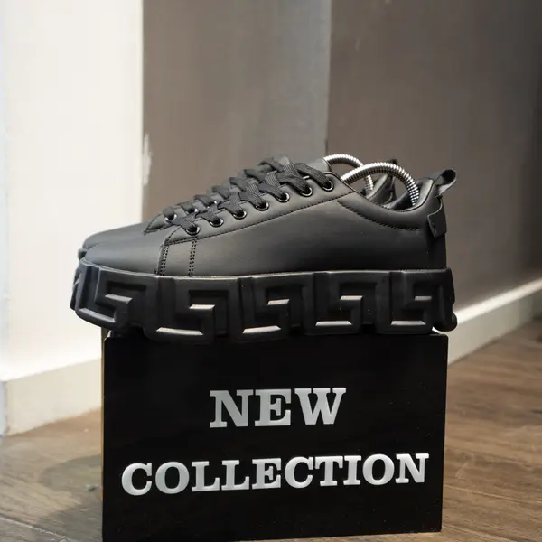 ADIDASI SNEAKERS GRECA LABIRINTH BLACK ABVL1(082-1) (MĂRIME: 40)