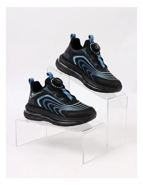 Adidasi Sport, Speed-Apawwa negru-albastru