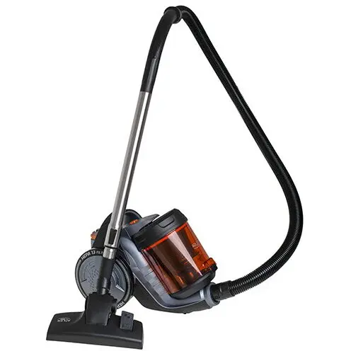 ADLER Aspirator ciclon Adler AD 7065 fara sac, 17.000 Pa, 27 litri/secunda, 700 W, 1,6 litri, Rosu-Gri