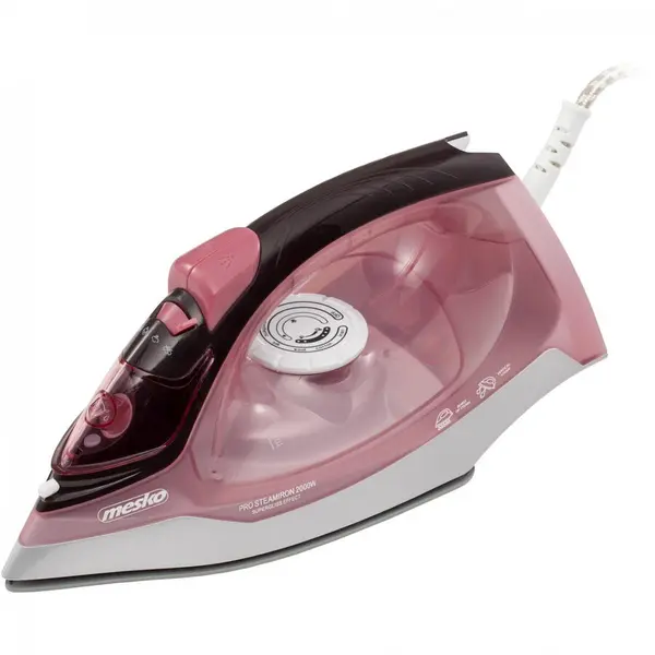 ADLER Fier de calcat Mesko MS5028, 2200 W, Roz/Negru