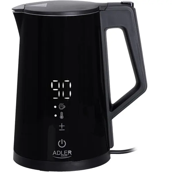 ADLER Fierbator Electric Adler AD 1345B, 1850W, 1.7 L, Negru