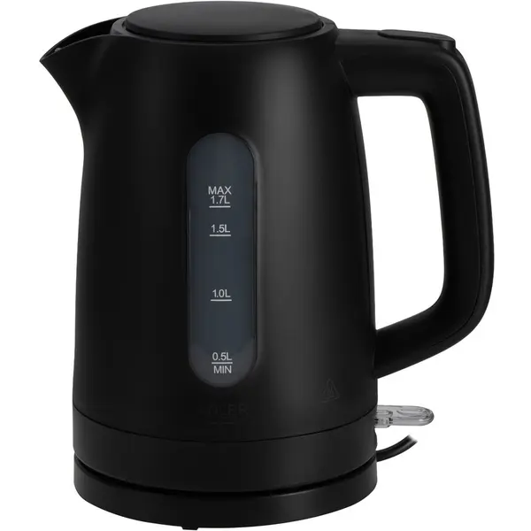 ADLER Fierbator Electric Adler AD 1379b, Plastic, Capacitate 1.7L, 1850W, Negru