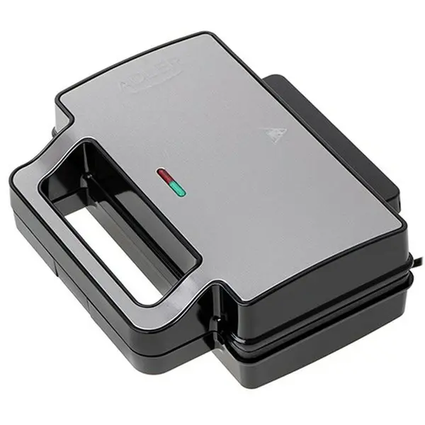ADLER Sandwich maker 2in1 Adler AD 3073, 1400 W, Placi interschimbabile gratar/sandwich, Negru