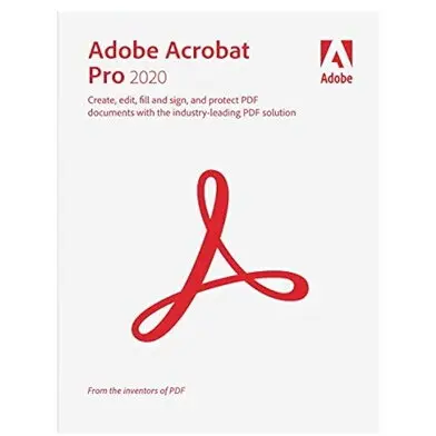 Adobe Licenta Adobe Acrobat Pro 2020 Editia pentru studenti si profesori Windows - licenta perpetua