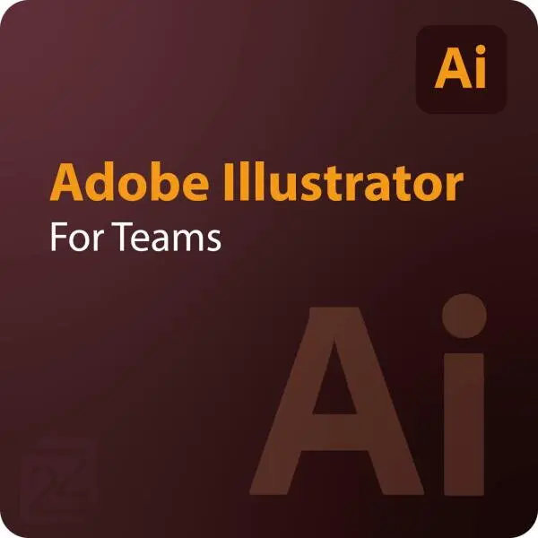 Adobe Licenta electronica Adobe Illustrator for Teams, 1 utilizator, subscriptie anuala - 1 an