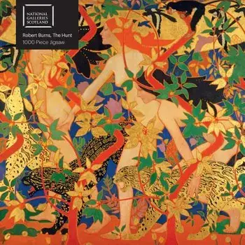 Adult Jigsaw National Galleries Scotland: Robert Burns, the Hunt: 1000 Piece Jigsaw/Flame Tree Studio