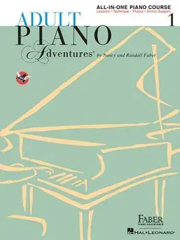 Adult Piano Adventures All-In-One Piano Course Book 1: Book with Media Online/Nancy Faber