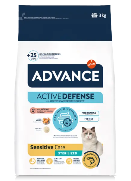 Advance Cat Adult Sterilized Somon 3 kg