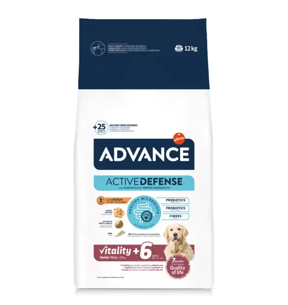 Advance Dog Maxi Senior Vitality, 12 kg