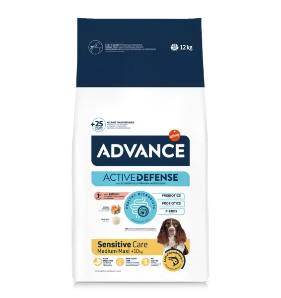 Advance Dog Sensitive Somon & Orez, 12 kg