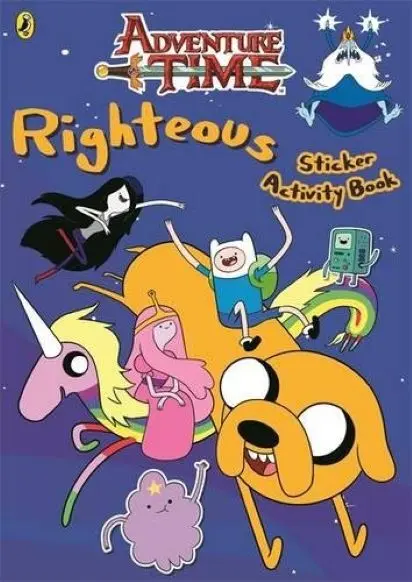Adventure Time - Righteous Sticker Activity Book |