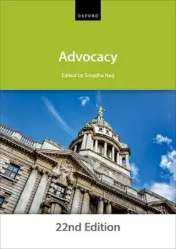 Advocacy. 22 Revised edition, Paperback/The City Law School