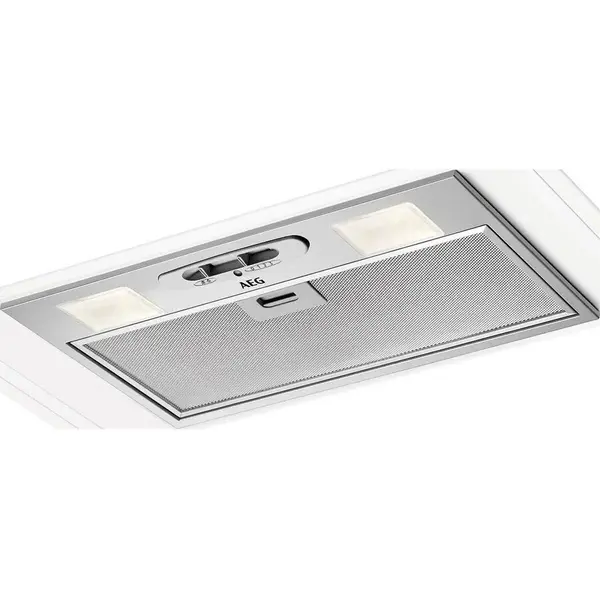 AEG Hota incorporabila complet AEG DGB3523S, Putere de absorbtie 330 mc/h, Iluminare LED, Clasa C, 52 cm, Gri
