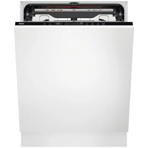 AEG Masina de spalat vase incorporabila AEG FSE74707P, 15 seturi, 7 programe, Motor Inverter, Clasa C, ProClean, AirDry, QuickSelect, 60 cm