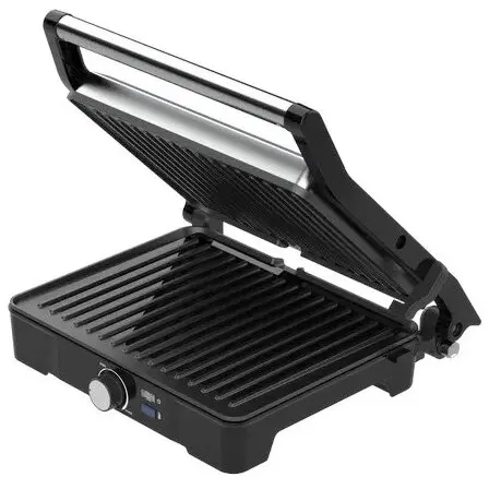 AENO AENO Gratar electric, EG2, 2000W, Negru/Argintiu