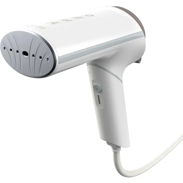 AENO Aparat de calcat cu abur vertical AENO AGS0004, 800 W, Rezervor 85 ml, Incalzire rapida 35 secunde, Debit de abur 20 g/min, Alb