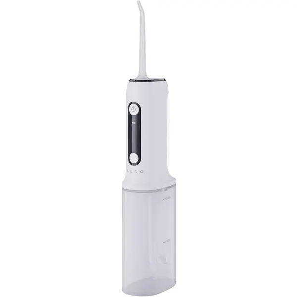 AENO Irigator bucal Aeno ADI0001, 3 niveluri de intensitate, 4 moduri de curatare, 2200 mAh, 200 ml, Alb