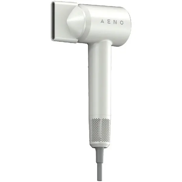 AENO Uscator pentru par Aeno AHD0004, 1500W, Motor fara perii, 2 viteze, 5 trepte temperatura, 75 dB, Afisaj LED, Alb
