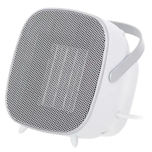Aeroterma ceramica cu LED Camry 7732, 1500 W, 2 trepte putere, 15mp, Temporizator (Alb)