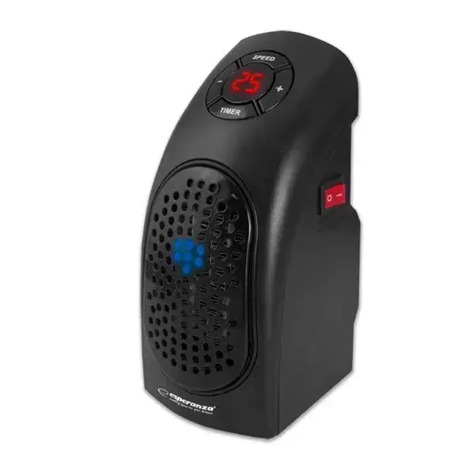 Aeroterma ceramica Esperanza EHH007 (Negru)