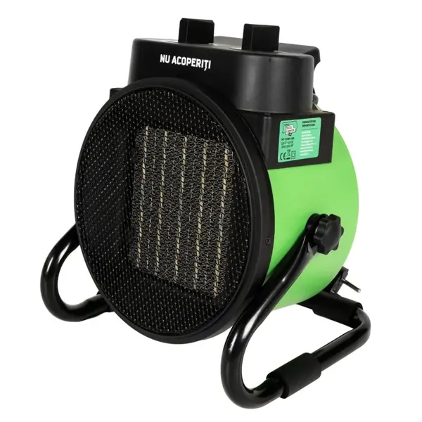 Aeroterma electrica Micul Fermier, 1800 3000W, element de incalzire ceramic