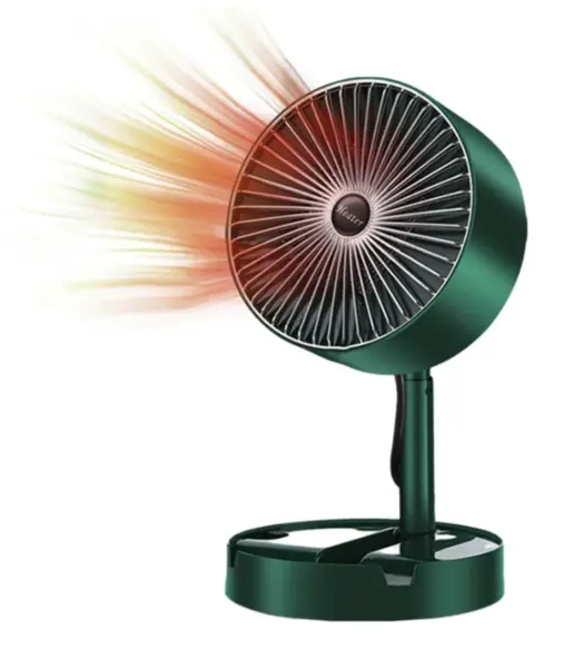 Aeroterma electrica pliabila putere 1000W cu 2 niveluri de caldura