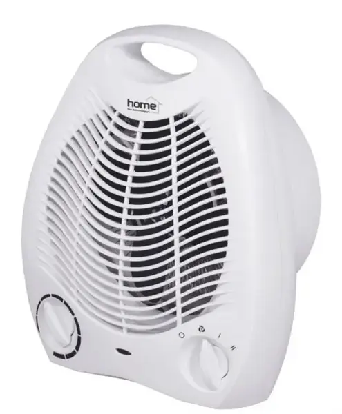 Aeroterma Home FK 1, Termostat, Oprire automata la rasturnare (Alb)