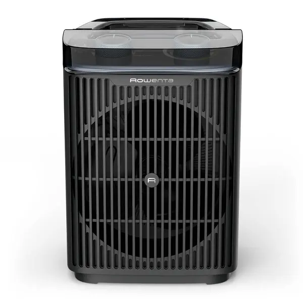Aeroterma Rowenta Intense Comfort Aqua SO6550F0 2400W mod Eco & Turbo termostat reglabil oprire automata protectie IP 21 maner transport negru