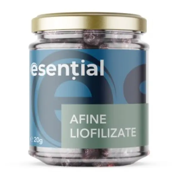 Afine liofilizate intregi, 20g