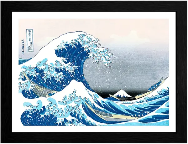 Afiș înrămat GB Eye Art: Hokusai - Great Wave