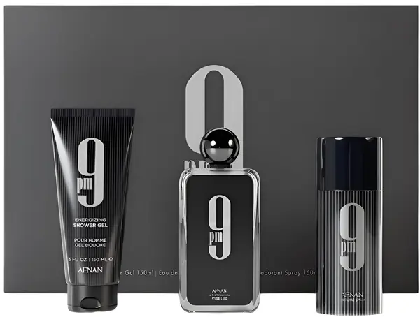 Afnan Perfumes Kit 9 Pm, 3 piese
