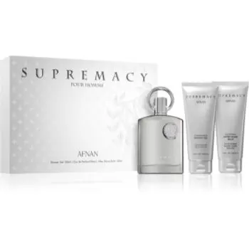 Afnan Supremacy Silver set cadou pentru bărbați