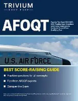 AFOQT Practice Test Book 2022-2023: 500+ Practice Exam Questions and Answer Explanations for the Air Force Officer Qualifying Test, Paperback/Simon