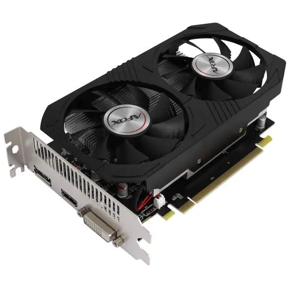 Afox Placa video AFOX AFOX Radeon RX 550 4GB GDDR5 DVI HDMI DP DUAL FAN AFRX550-4096D5H4-V5