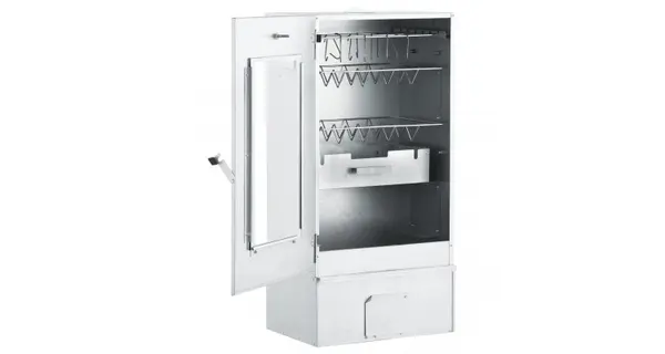Afumatoare cuptor gratar cu 1 kg peleti lemn, 44,5x29x83 cm